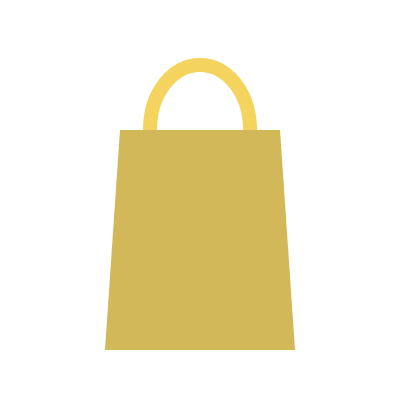 Zinc Fence Fashion shopping bag